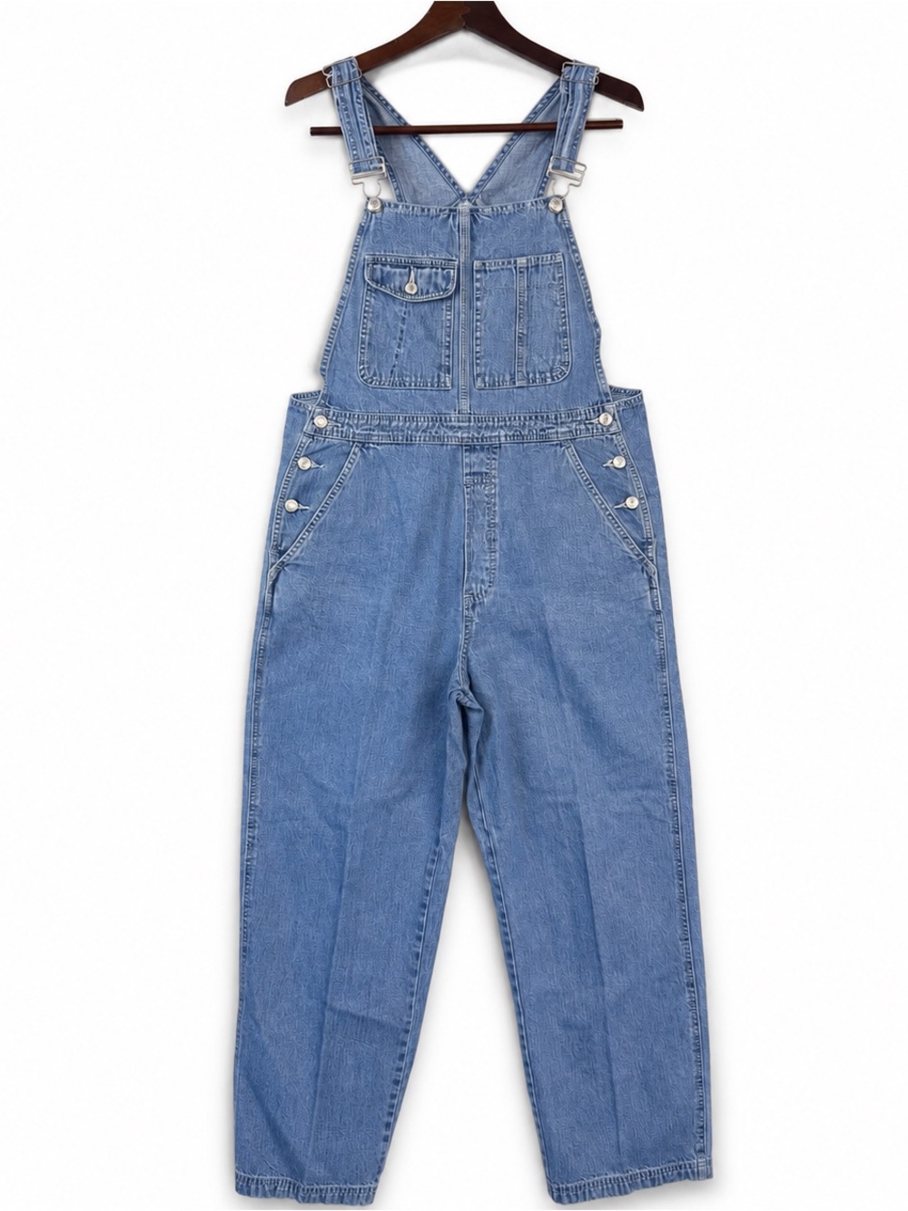 Vintage 90s GAP Denim Overalls M Blue Cotton Carpenter Bib Jeans